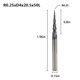 thumbnail image 3 of Riwesomey Molino rebanador de acero de tungsteno profesional portátil hogar negocio Industrial carpintería herramienta de fresado accesorios Type2 NO2, 3 of 5