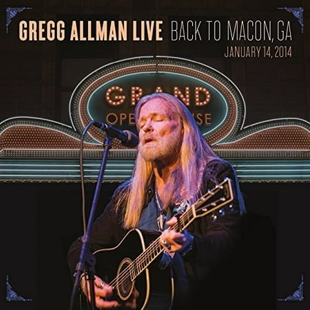 Gregg Allman Live: Back To Macon, GA (CD) (Includes Blu-ray)