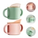 thumbnail image 4 of 2 tazas para niños pequeños, tazas para beber, tazas para niños, taza para sorber, taza de entrenamiento para bebés, 4 of 8