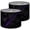 Black, neon purple, variant on Lamp Shades Set of 2 Dark Hexagon Geometric Metallic Modern Industrial Abstract 13" x 13" x 10" Lampshade for Table Lamps Floor Lamps Lamp Shade Replacement Easy Assembly Required