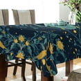 thumbnail image 5 of Yayeee Tablecloths 60" x 120" Rectangle Wrinkle Resistant Party Table Cover, Green Dragon Flowers, 5 of 8