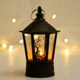 thumbnail image 2 of Jierger Halloween Jack O ' Hand Lamp LED Electronic Candle Christmas Festive Atmosphere Decoration Supplies Wind Lamp Candlestick Decoration for Outside Home Patio Yard Porch Party Decor, 2 of 7