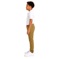 thumbnail image 3 of Access Boy's School Uniform Stretch Pants (DK Khaki, 8) ASU025, 3 of 8