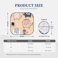 thumbnail image 6 of Uemuo Cute Ink Drawn Elephants Printed 2 PCS Car Windshield Sun Shade, Auto Sun Heat and UV Rays Blocker, Foldable Automotive Front Window Sunshade Protector, 6 of 7
