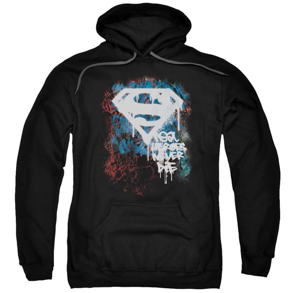 Superman - Real Heroes Never Die - Pull-Over Hoodie - XX-Large
