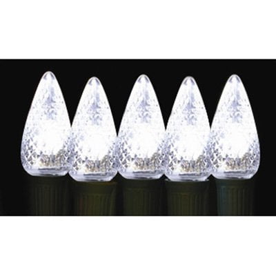 Brite Ideas 25 Bulb White C9 LED Light Set