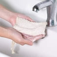 thumbnail image 3 of Paquete de 10 bolsas de jabón ideales para guardar restos de jabón, bolsas de jabón de fibra natural para hacer espuma y secar el jabón, bolsa de jabón orgánico con soporte para bolsa para ducha y, 3 of 8