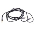 thumbnail image 2 of Cable de Auriculares Con Micrófono, Cable de Auriculares de 3.94 Pies de Largo Ajustado para IE100 IE400 IE500 Wear -Wearport Parauriculares, 2 of 7