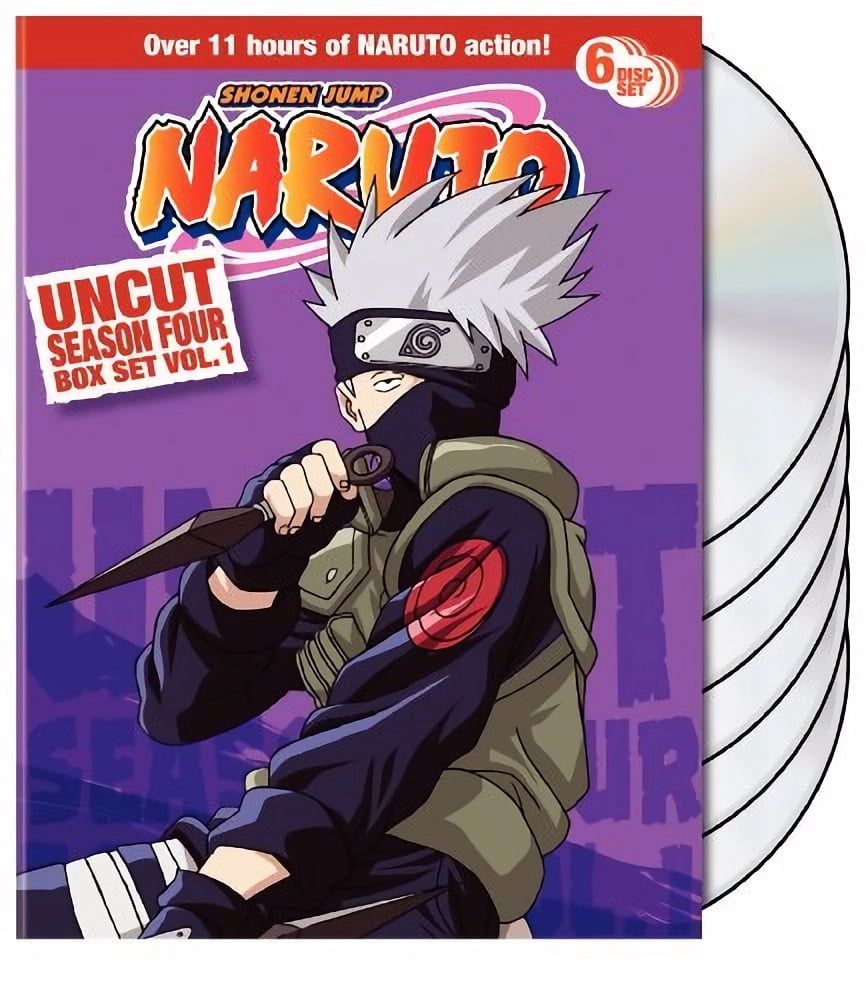 Naruto Uncut Season 3 Vol 1 Box Set [DVD] - Walmart.com