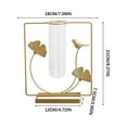 thumbnail image 4 of HBBKVI Home Decorations Living Room Tabletop Flower Arrangements Dining Table Artificial Flowers Simulated Flower Vases and Sense Of Room Decor Desk Decor, 4 of 5