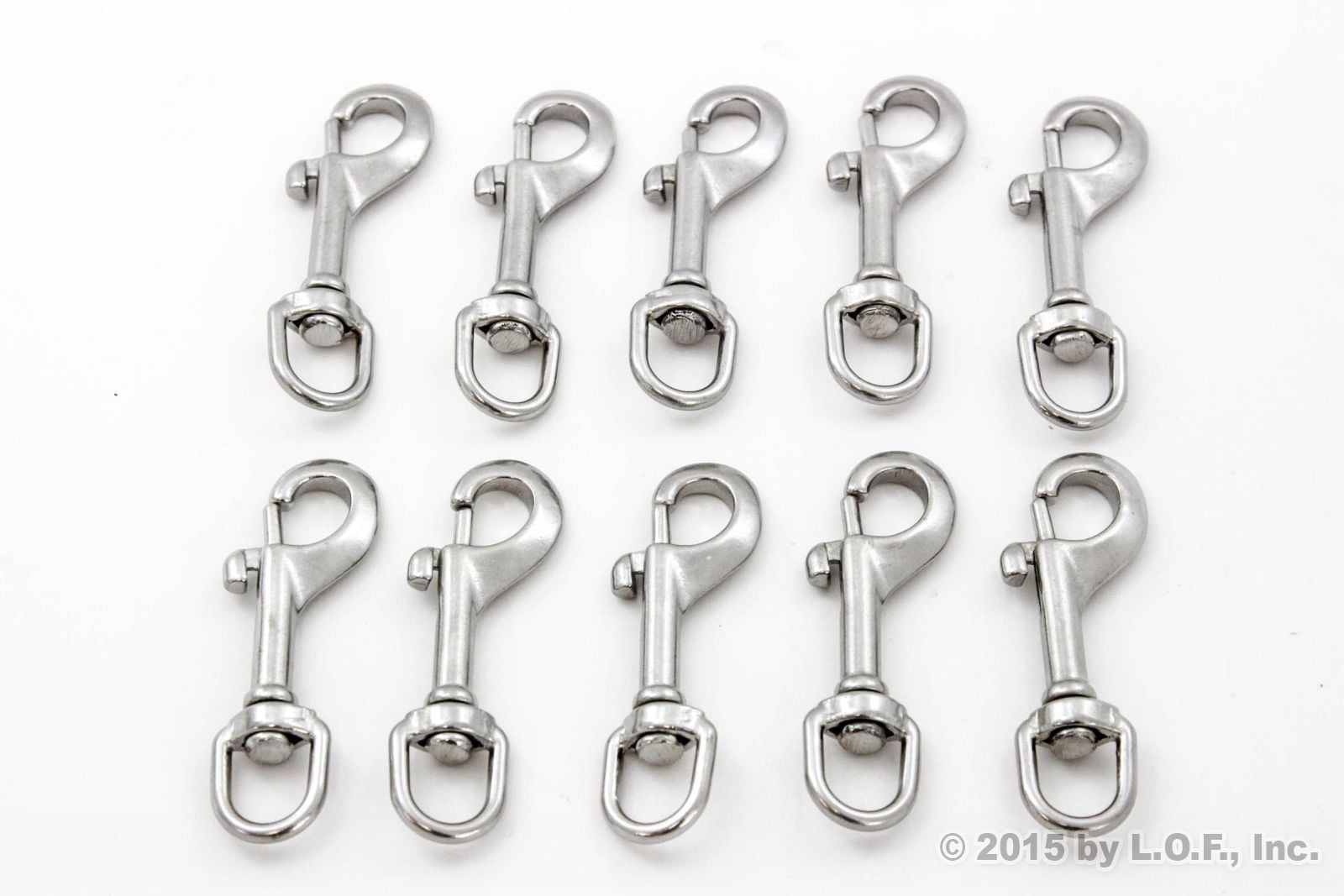 10 Open Eye Bolt Trigger Snap 3/8 Inches Bronze Rigid Hook Metal Key Ring Flag Spring 10 Open Eye Bolt Trigger Snap 3/8 Inches Bronze Rigid Hook Metal Key Ring Flag Spring