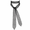 black, variant on Rhinestone Ties for Women Long Skinny Scarves, Sparkly Glitter Scarf Necktie for Party Wedding Daily