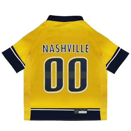 UPC: 0849790079694 | Pets First NHL Nashville Predators Mesh Jersey for Dogs and Cats – Licensed