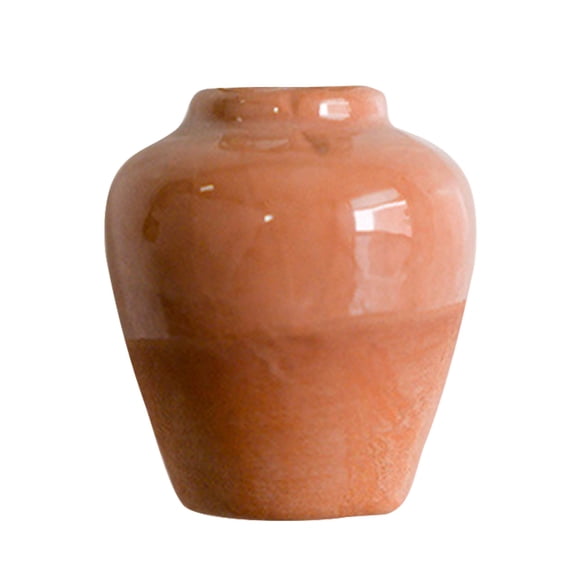 LingVibe Fridge Magnetic Vase, Cute Ceramic and Glass Vase Magnets, 3D Flower Pot for Kitchen Refrigerator, Functional and Decorative Magnet,A