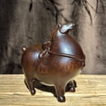 thumbnail image 1 of Ebony "Mountain of Wealth" Ornament - A luxurious and high-end decoration for living rooms and offices, suitable as a housewarming or business opening gift., 1 of 3