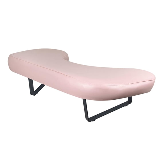 EHJRE Nail Art Hand Pillow U Shape Comfortable Ergonomic Holder Nail Arm Rest Manicure Arm Rest for Home DIY Personal Professionals Pink
