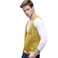 thumbnail image 5 of Daolelai Men's Sequined Suit Vest, 5 of 6