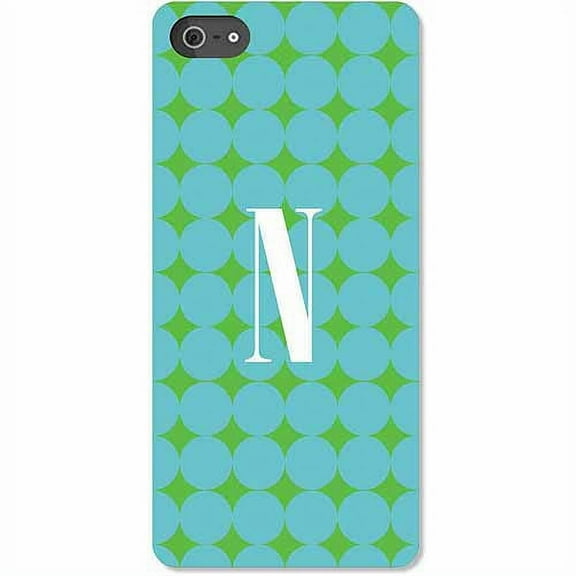Personalized Blue Polka Dots iPhone 5 Case