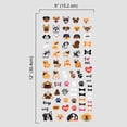 thumbnail image 3 of WIRESTER 72pcs Cute Dog Lover Vinyl Stickers for Car, Laptop, Cell Phone, Helmet, Skateboard, Luggage, Bottle, Wall Decoration Decal Stickers, 3 of 6