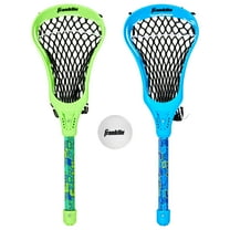 Franklin Sports Mini Lacrosse Set – 2 Mini Sticks & Ball – Indoor Outdoor Backyard Beach Game – 18” Lacrosse Sticks for Kids & Teens