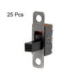 thumbnail image 2 of 25Pcs 3-Pin 2 Position 1P2T SPDT ON-OFF Interruptor deslizante de panel en miniatura, 2 of 4