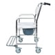 thumbnail image 3 of Silla Cómodo 3 en 1 con Ruedas | Silla Ducha para Baño WC, Estructura de Acero, Descansapiés y Ruedas con Bloqueo, 3 of 4