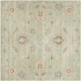 thumbnail image 1 of Safavieh Wyndham Square Rug in Light Green, 1 of 4