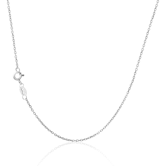 925 Sterling Sliver Chain Necklace for Women - Dainty 1.1mm Cable Chain, Sturdy Hypoallergenic Necklaces, 14/16/18/20/22/24 Inches Jewelry Gifts for Men Women[v959]