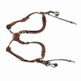 thumbnail image 1 of Adjustable Dual Leather Rivet Double Shoulder Digital Camera Shoulder Strap Harness Accessory, 1 of 7