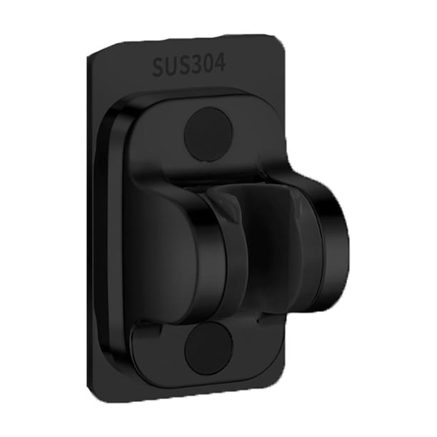 Nuevo soporte de ducha de mano mejorado, placa posterior de acero inoxidable SUS304, soporte de ducha ajustable con ángulo adhesivo sin perforación, superpotencia, resistente al agua.