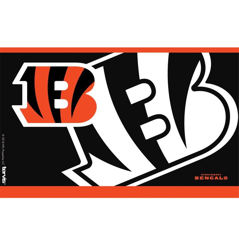 NFL Cincinnati Bengals Personalized 30oz Black Stainless Steel Tumbler