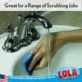 thumbnail image 5 of LOLA Natural Cellulose Scrub Sponges, 24 Pack, All Purpose Scrubber Sponge, Made of Cellulose, Sustainable, Dishwasher Safe, Non-Stick, 5 of 7