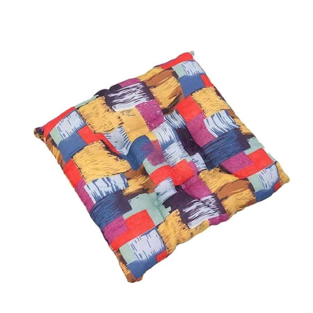 

Jangslng Square Seat Cushion Anti-slip Breathable Thickened High Elastic Padded Super Soft Chair Tatami Sofa Floor Sitting Mat Pad Home Office Supplies