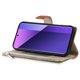 thumbnail image 4 of Funda cartera GANGXUN para Xiaomi Poco M6 Pro 4G , cuero PU con tarjetero, cremallera, correa de mano, soporte y protección 1232°, 4 of 6