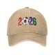 thumbnail image 1 of Gorra de béisbol ajustable para aficionados al fútbol y ropa para el día del partido 2026, 1 of 1