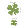 thumbnail image 5 of GOOHOCHY Wooden Shamrock Confetti for St Patrick's Day Irish Wood Slices Table Scatter 100 Pieces, 5 of 6