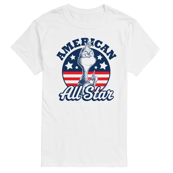 Dr. Seuss - America's Favorite Mean One - Men's Short Sleeve Graphic T-Shirt