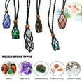 thumbnail image 2 of Collier Réglable Support de Pierre Vide pour Poisson Pendentif Filet Bricolage Beige, 2 of 9