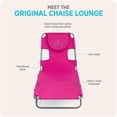 thumbnail image 4 of Ostrich The Original Chaise Lounge Beach Chair and Custom Fitted Towel Cover, 4 of 12