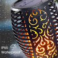 thumbnail image 4 of Antorcha de jardín impermeable IP65 con luz de llama Solar de 70cm, 4 of 8