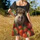 thumbnail image 4 of Vestido de manga corta de fiesta deliciosa de erizo vestidos de verano para mujer ropa de mujer tendencia 2025 ropa para mujer, 4 of 7