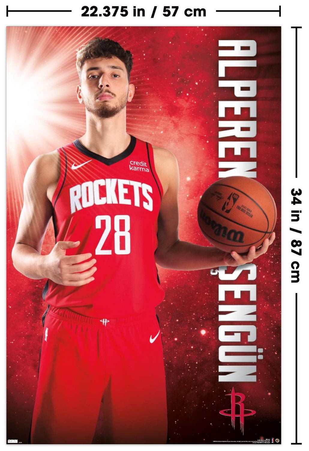 NBA Houston Rockets - Alperen Sengün 23
