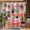 Pink, variant on Cute Cat Shower Curtain Funny Fun Cool Cats Monet Shower Curtains for Bathroom Water Lilies Waterproof Fabric Bath Curtain Decor 72 X 72 Inch