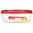 thumbnail image 3 of Recipientes de almacenamiento de alimentos Utensilux Rubbermaid, 9 tazas, 7 piezas, 3 of 6