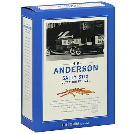 ***Discontinued by kehe 08_25***H.K. Anderson Ultrathin Pretzel Stix, 10 oz (Pack of 12)