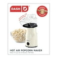 thumbnail image 7 of Dash 2.5qt Hot Air Fresh Popcorn Popper with Butter Melting Tray, Compact, 10 Cups, Cream, 7 of 7