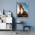 thumbnail image 7 of Diamond Art Kit for Adults, Orange Excavator At Sunset Construction Diamond Painting for Adults Beginners, 5D DIY Diamond Art Painting Kits, Colorful Diamond Painting Craft for Home Decor 12x16, 7 of 7