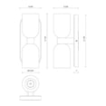 thumbnail image 7 of WV338902UBAR-Alora Lighting-Lucian - 2 Light Bath Vanity-11.5 Inches Tall and 3.63 Inches Wide-Urban Bronze Finish-Alabaster Glass Color, 7 of 7