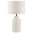 thumbnail image 1 of Bouclair White Textured Ceramic Table Lamp, 1 of 4