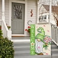 thumbnail image 4 of AMHNF Spring Garden Flag 12x18 Double Sided, Vertical Burlap Gnome Floral Welcome Spring Summer Garden Flag Outside Holiday Yard Decoration, 4 of 5